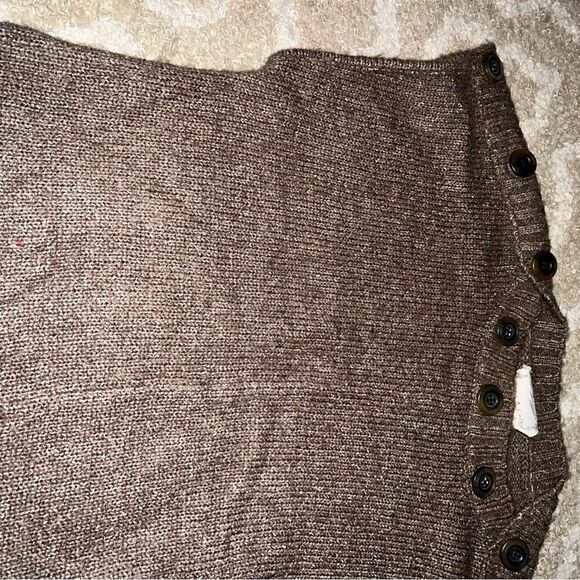 Kenji size S Brown Button-Detail Women's shirt - Picture 1 of 6